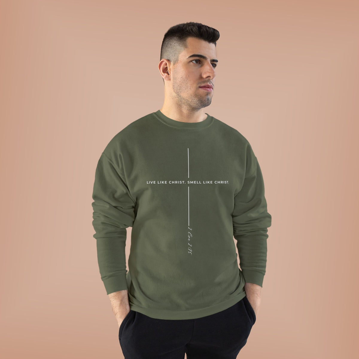 Blank White Crewneck Sweatshirt