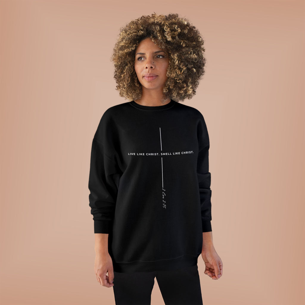 Blank White Crewneck Sweatshirt