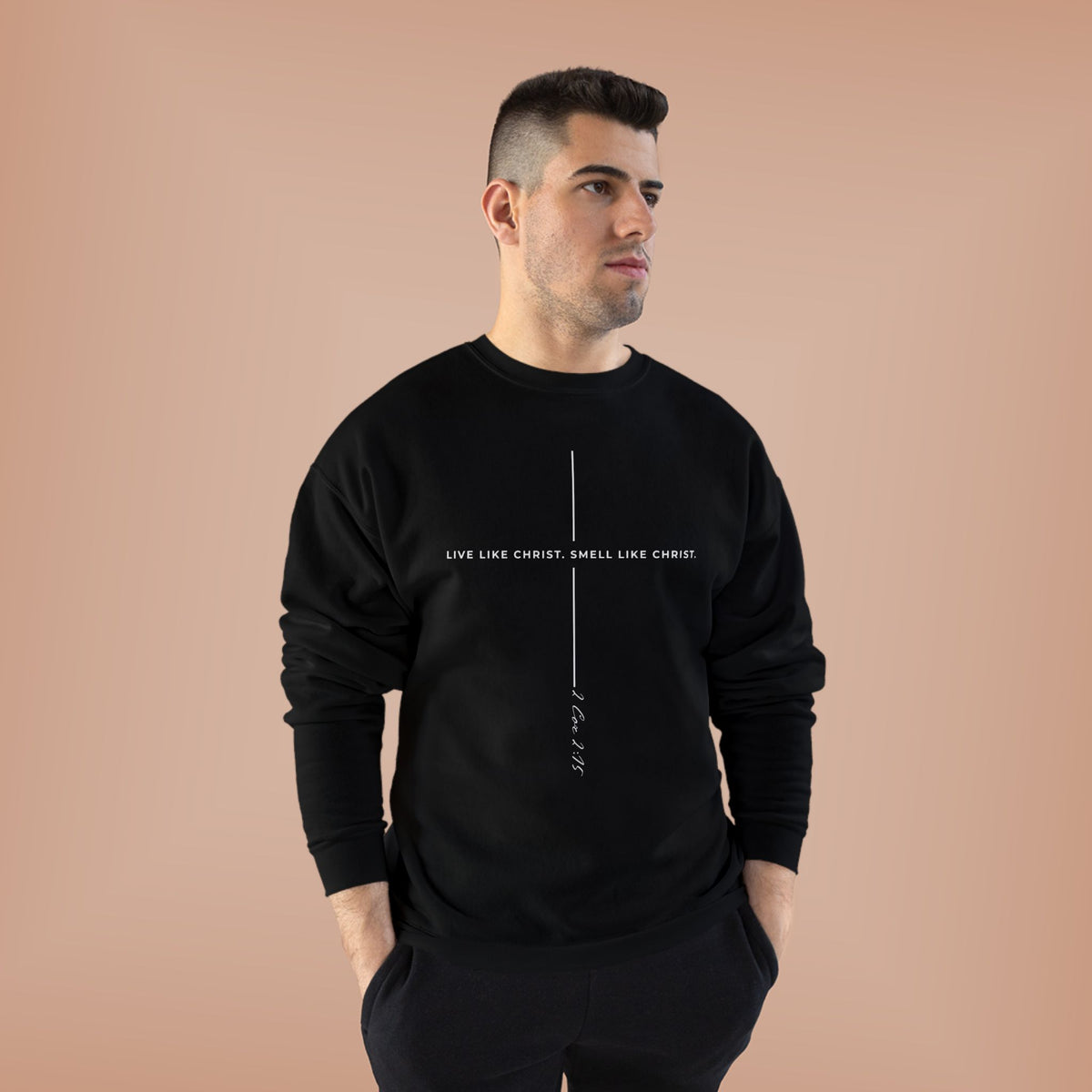 Blank White Crewneck Sweatshirt