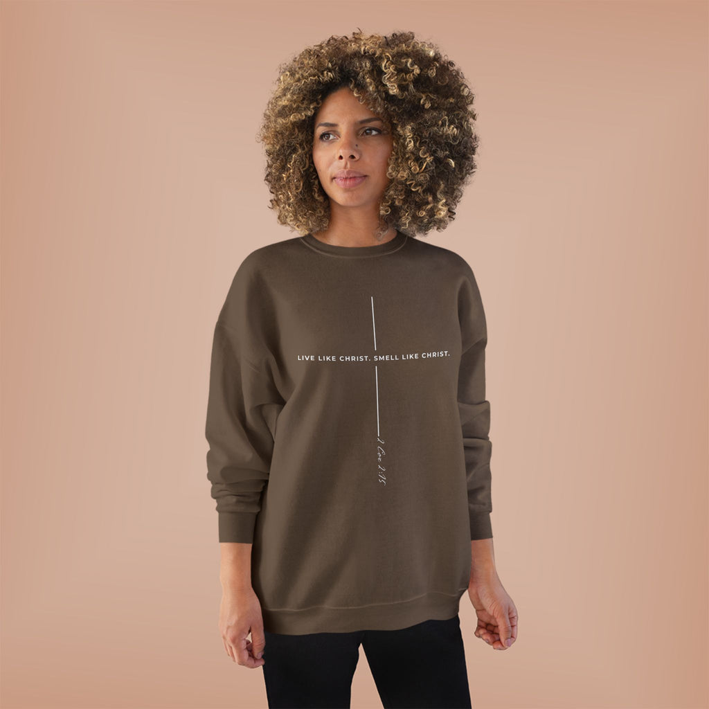 Blank White Crewneck Sweatshirt
